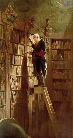 Fig. 14: Spitzweg: “The Bookworm“